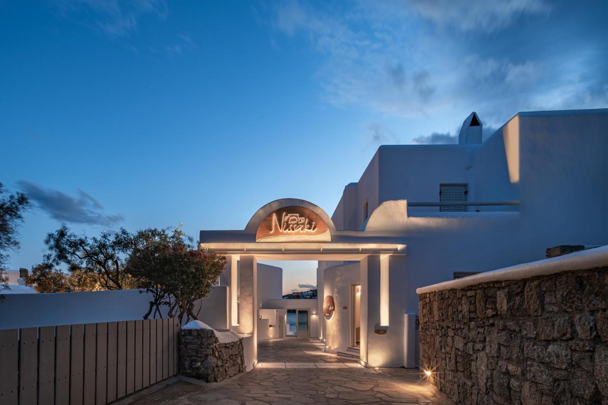 Nissaki Boutique Hotel Platys Gialos  Exterior foto